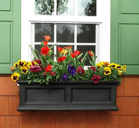 long window box metal|36 inch window flower boxes.